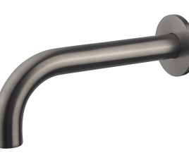 inbouw-uitloop rond 20cm 1/2 Gunmetal