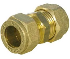Knelsok koppeling recht model 22mm x 22mm