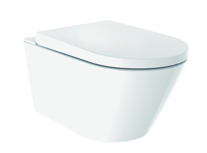 Vesta-ECO rimless wand douche-wc  wit