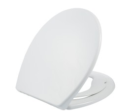 Family dubbele toiletzitting softclose en quick release PP wit