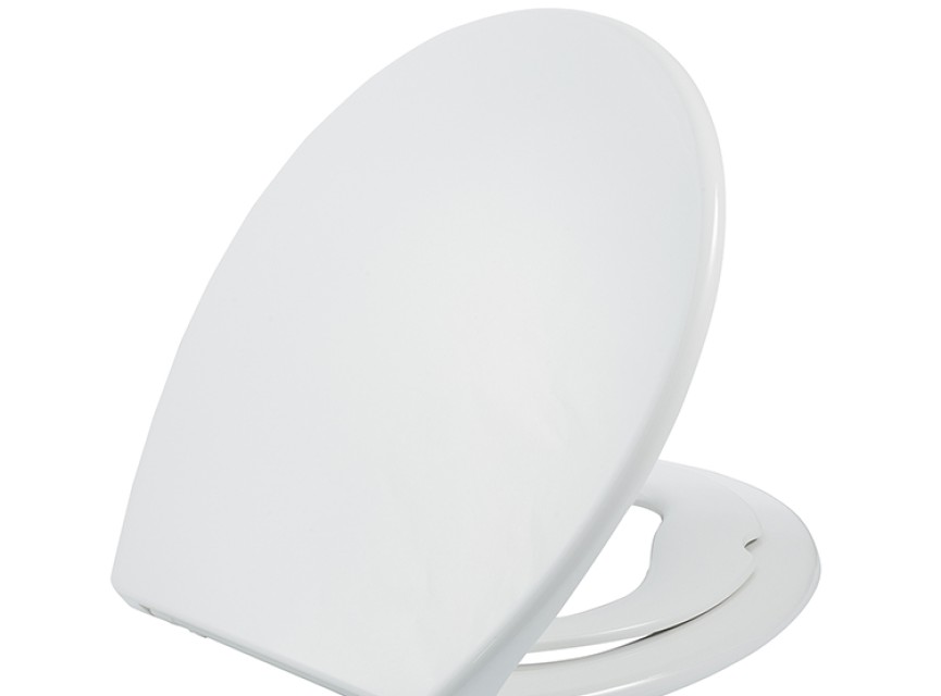 Family dubbele toiletzitting softclose en quick release PP wit
