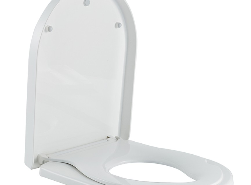 Family vesta toiletzitting softclose en quick release PP wit