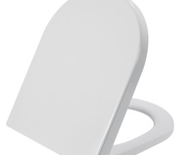 Vesta soft-close zitting tbv wandcloset 52cm mat-wit