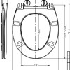 Ultimo 3.0 soft-close one-touch toiletzitting+deksel mat-wit
