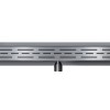 Gunmetal douchegoot 40mm aansl. +flens  70x7
