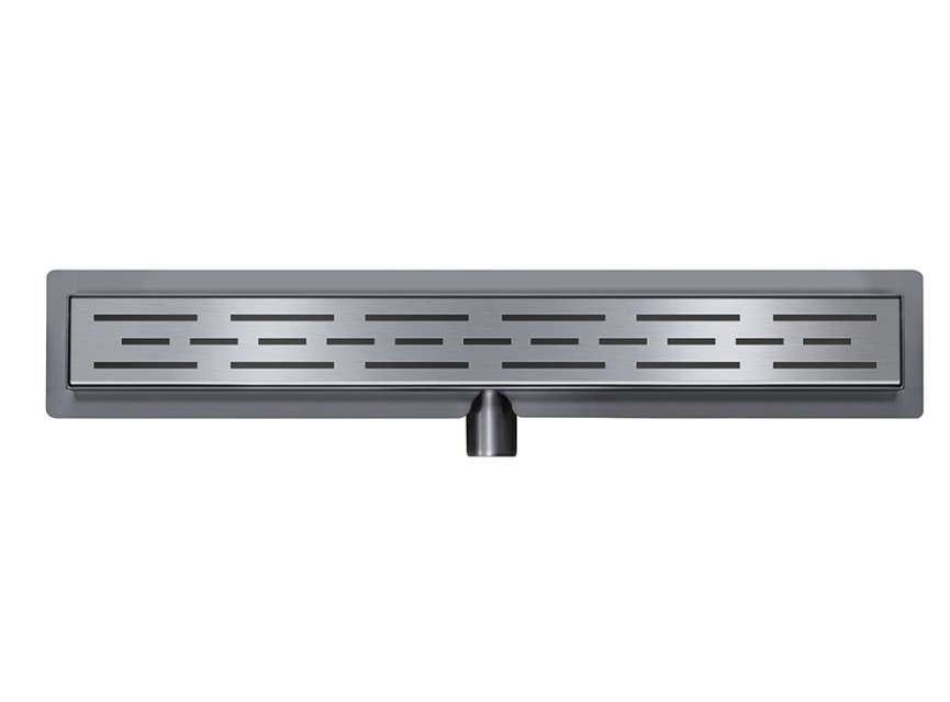 Gunmetal douchegoot 40mm aansl. +flens  100x7
