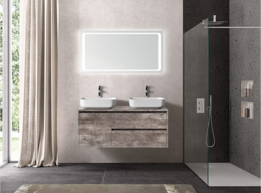 Florence Badmeubelset Birmingham 120cm Steen