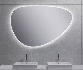 Uovo condensvrije led- spiegel dimbaar 120 cm