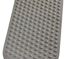 Ridder Tecnoplus antislip mat bad 38 x 89 cm grijs