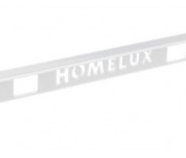 PVC Tegelprofiel wit rond 12,5mm