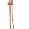 Thermostatische regendouche-opbouwset rosé-mat-goud
