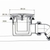 Doucheplug 90/114 mm (knelwartel)