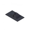 Florence Wastafel Parijs 80cm Zonder Kraangat Mat Zwart