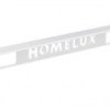 Aluminium Tegelprofiel Rond 12,5mm - Wit