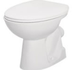 Solo pot met bidet - P-Trap - achterafvoer