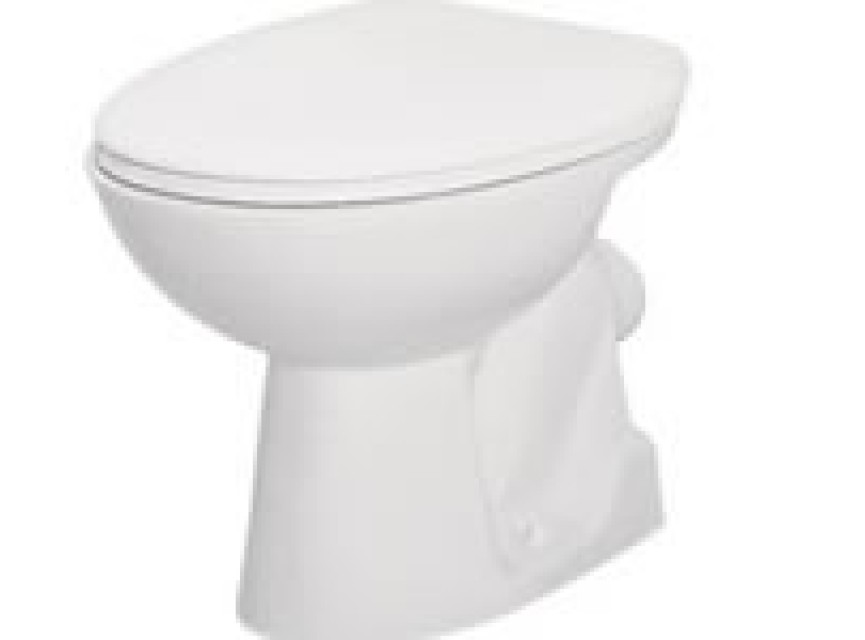 Solo pot met bidet - P-Trap - achterafvoer