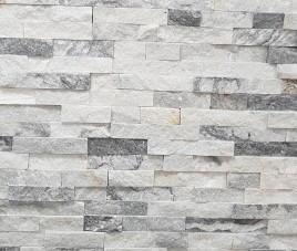 GRIJS / WIT GLITTER , Natuursteen Strip , Steenstrips Oftewel Stone Panel