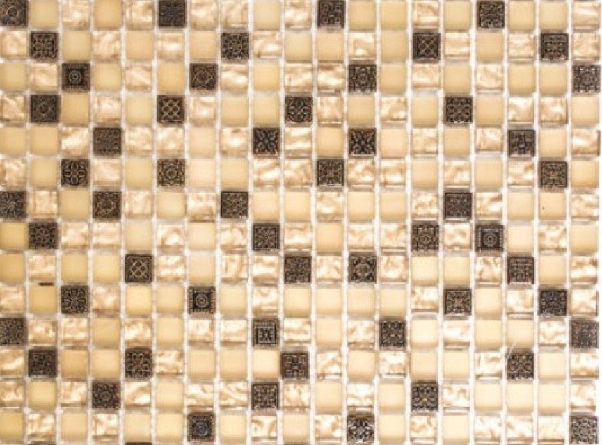 Mozaiek Amersfoort 30x30 cm Beige Mix