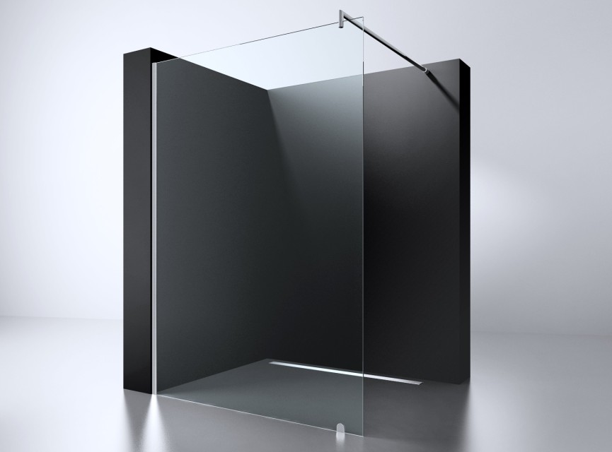 Erico 1000 inloopdouche 95-97cm NANO 8mm glas