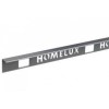 Aluminium Tegelprofiel Recht 12,5 mm - Matzilver