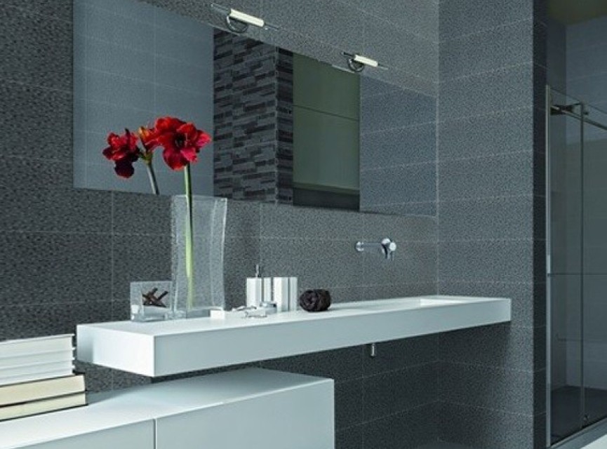 Detroit Gris 20x60 Hoogglans Wandtegels Badkamer / Toilet / Keuken