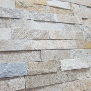 GOLD GLITTER , Natuursteen Strip , Steenstrips Oftewel Stone Panel