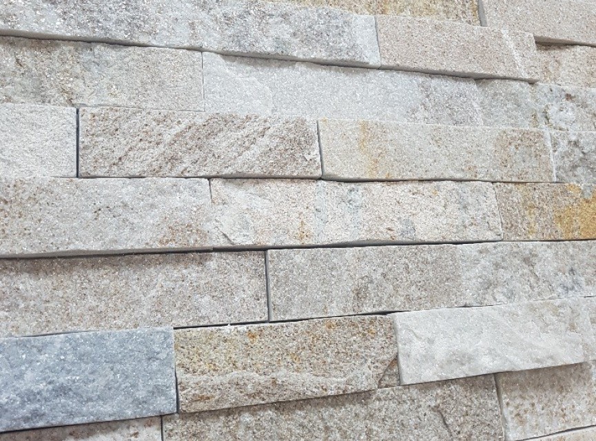 GOLD GLITTER , Natuursteen Strip , Steenstrips Oftewel Stone Panel
