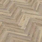 BONN Herringbone Visgraat PVC Plak light oak 77x15,4cm