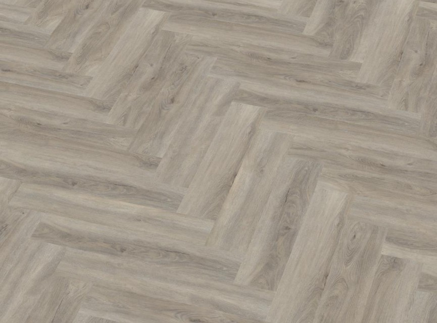 BONN Herringbone light grey pvc 77 x 15,4cm
