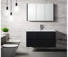 Florence Badmeubelset Londen 90cm Zwart