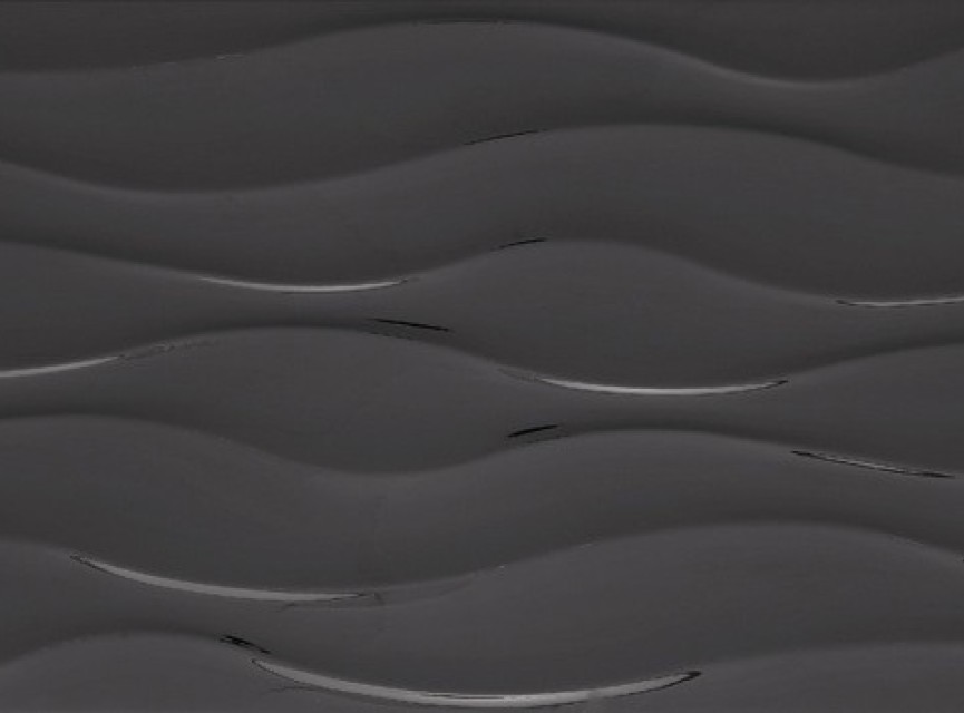3D Grijs / Grey Wave Wandtegel / Badkamer / Toilet / Keuken