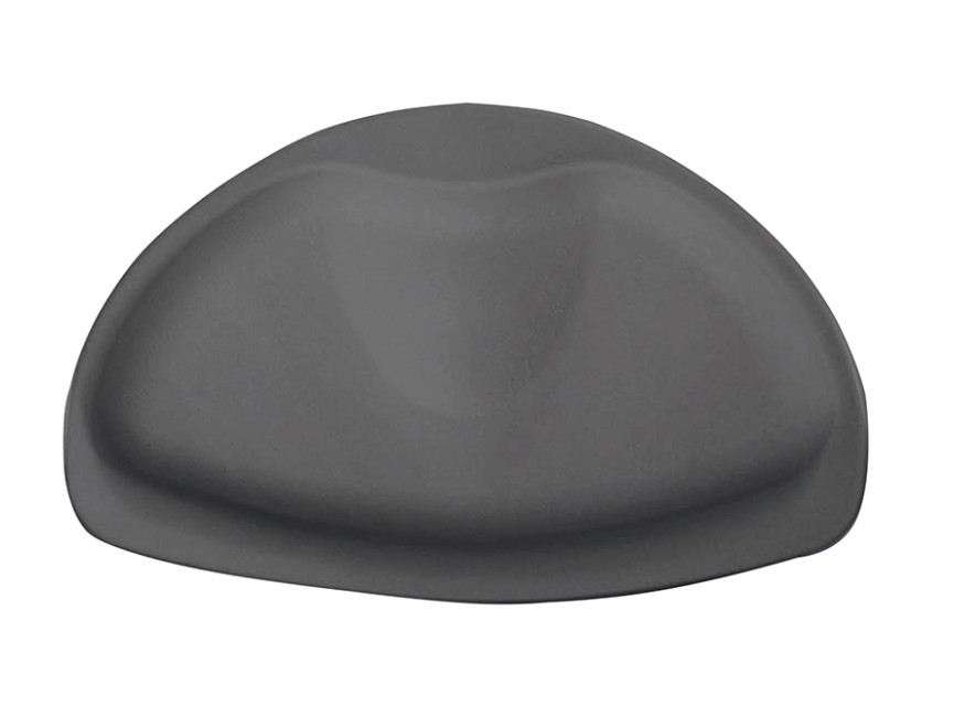 Ridder Tecnoplus hoofdsteun bad met antislip 30 x 20 cm grijs
