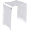 Ridder Trendy badkamerkruk transparant