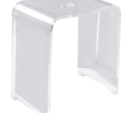 Ridder Trendy badkamerkruk transparant
