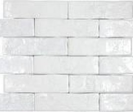 Brickwall Blanco 7x28 /  tbv Woonkamer muur / Badkamer / Toilet / Winkelruimte