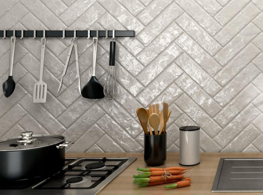 Brickwall Blanco 7x28 /  tbv Woonkamer muur / Badkamer / Toilet / Winkelruimte