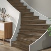 TRAPRENOVATIE SET PADDINGTON WARM BROWN / PVC ( SET Ten behoeve van 4 TRAPTREDES + PROFIELEN )