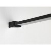 Florence Inloopdouche Monza 120cm Zwart
