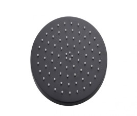 Florence Hoofddouche Milaan 8 Inch Zwart