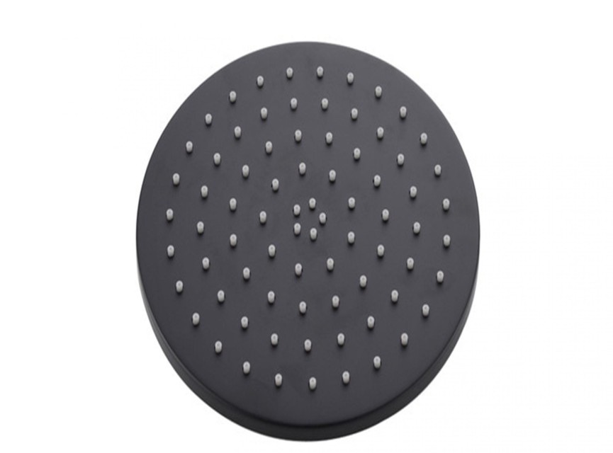 Florence Hoofddouche Milaan 8 Inch Zwart