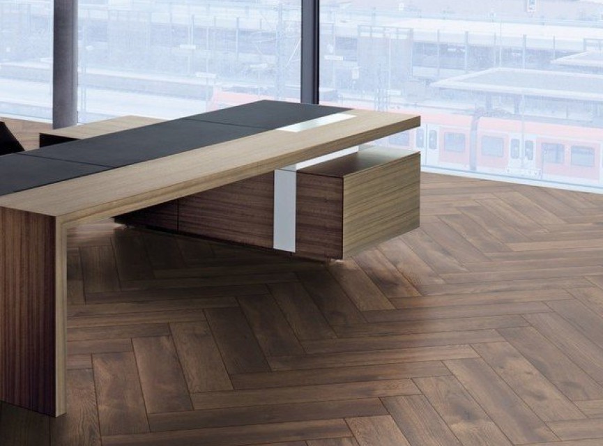 Floorlife Bayside Waterproof Visgraat laminaat donker gerookt 15x60