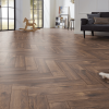 Floorlife Bayside Waterproof Visgraat laminaat donker gerookt 15x60