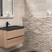 Campus Crema DECOR 3D / Wandtegel Hoogglans / Badkamer / Toilet / Keuken