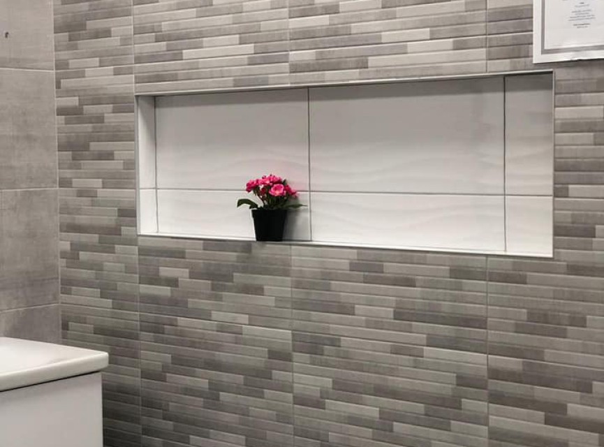 Campus Perla Decor / 3D Wandtegel Hoogglans / Badkamer / Toilet / Keuken