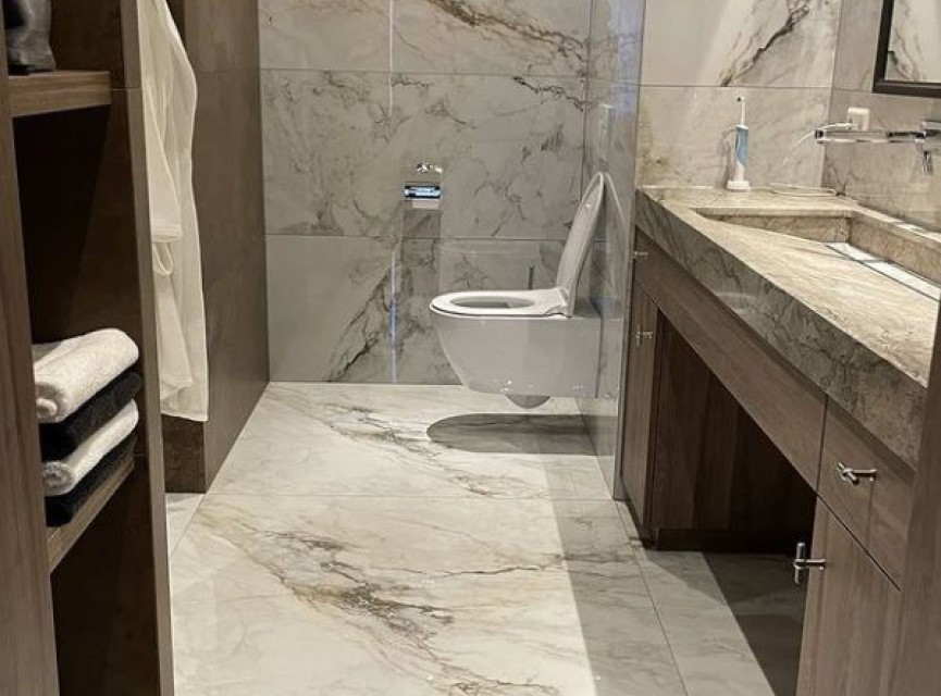 MAT CEASAR Gold White 60x120 ( COMPACTGLASS ) Vloertegel en Wandtegel Woonkamer / Winkelruimte / Badkamer / Keuken