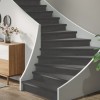 TRAPRENOVATIE SET VICTORIA Antraciet / PVC ( SET Ten behoeve van 4 TRAPTREDES + PROFIELEN )