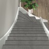TRAPRENOVATIE SET VICTORIA Grey / PVC ( SET Ten behoeve van 4 TRAPTREDES + PROFIELEN )