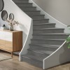 TRAPRENOVATIE SET VICTORIA Grey / PVC ( SET Ten behoeve van 4 TRAPTREDES + PROFIELEN )