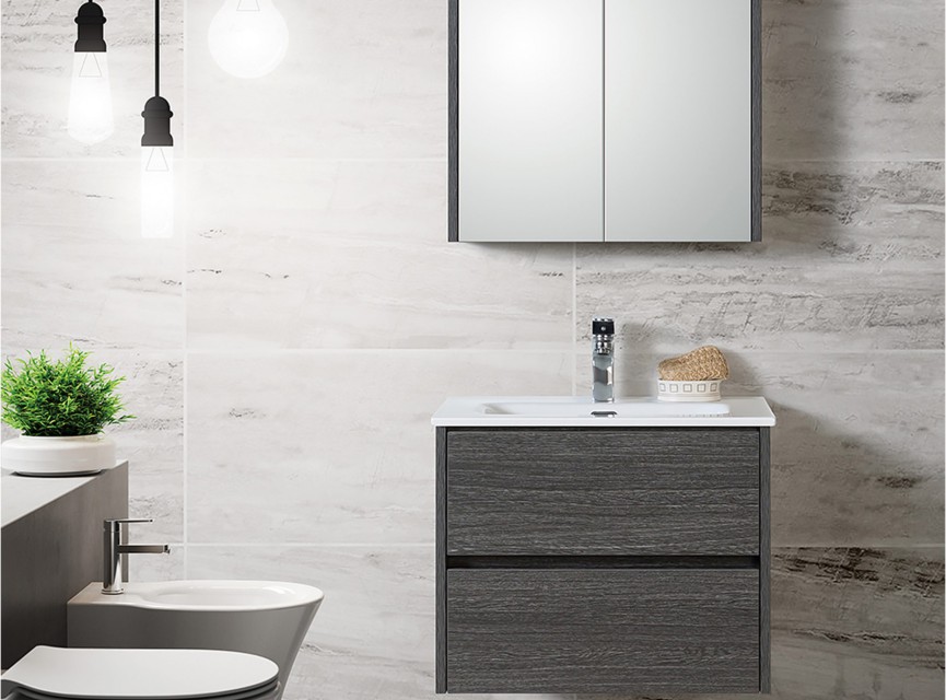 Florence Badmeubelset Londen 60cm Grijs