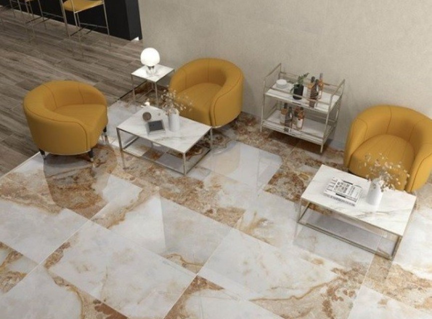 Lux Del Mundo Opalo 60x120 Hoogglans Vloertegels / Woonkamer / Winkel Ruimte / Badkamer